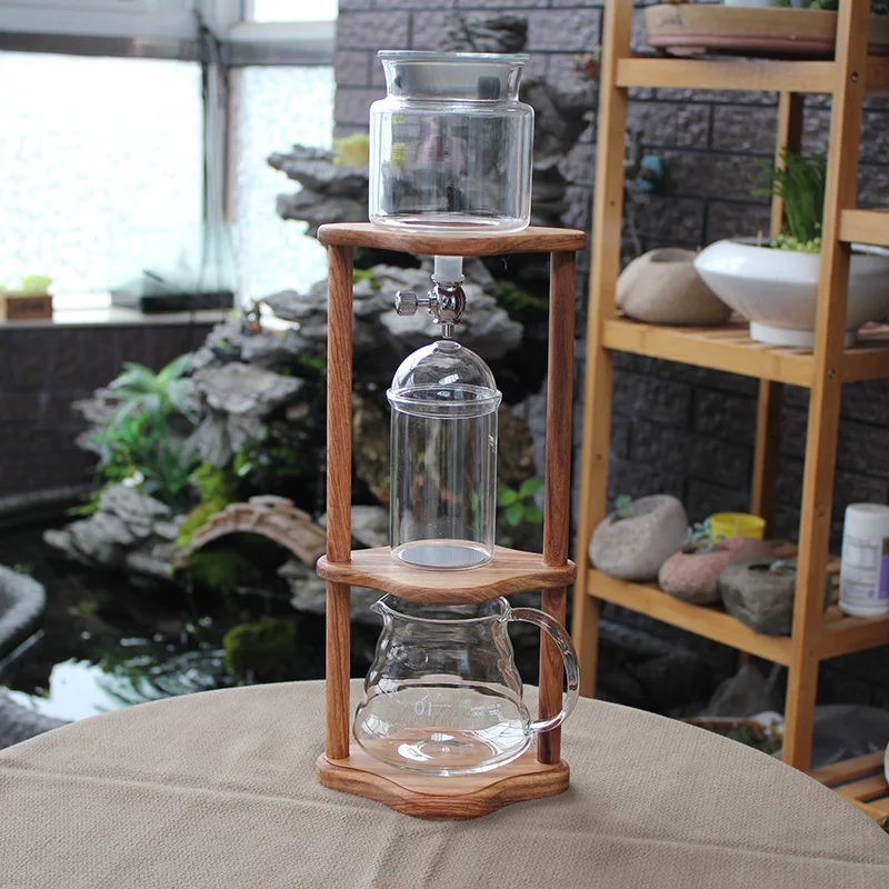 New ice drop rack, ice brew coffee pot, Brazilian rosewood ice drop rack
