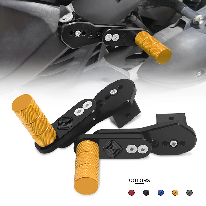 

For VFR800 VFR750 NC750X NC700X REBEL CM250 300 500 CMX300 500 1100 Motorcycle multi-angle telescopic Rear Pegs Pedal Footrests