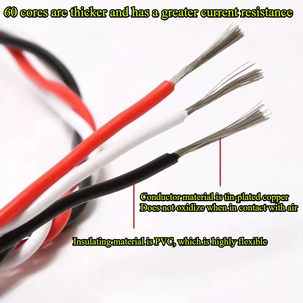 10 قطعة سلكية مسبقًا JR Futaba ذكر أنثى موصل مؤازر التوصيل 60 النوى دوبونت 3P طول السلك 10/15/20/30/50 سنتيمتر لطائرة نموذج سيارة RC