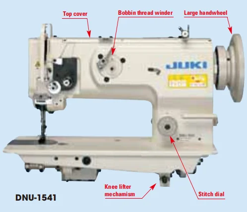 Used Industrial Sewing Machine JUKI DNU-1541 Walking Foot for ATV UTV Leather Goods