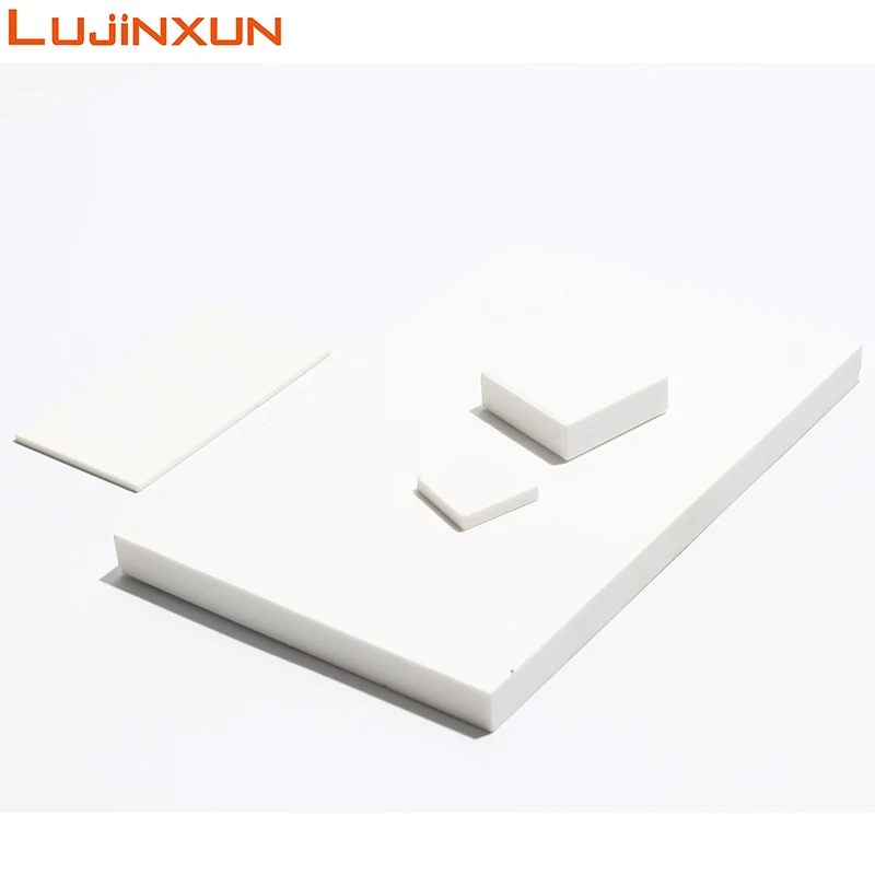 LUJINXUN 1pc High Thermal Conductivity Alumina Ceramic Substrate 95% Al2O3 Plate High Insulation Ceramic Sheet for LED Power