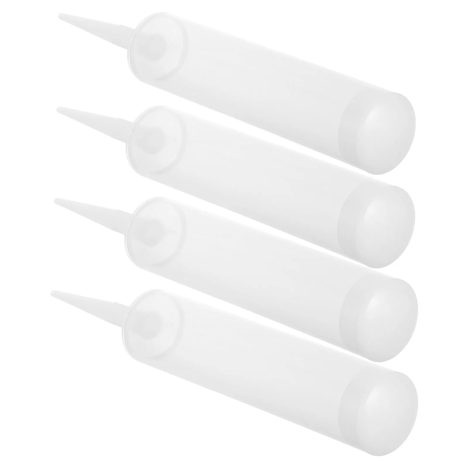 

Набор из 4 многоразовых пластиковых бутылочек для клея с носиком, герметичные, прозрачные, для хранения жидких материалов для творчества, школы, офиса и художественных проектов