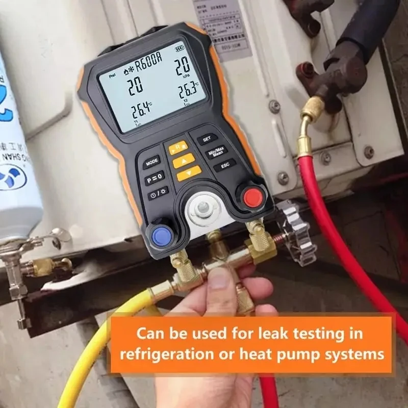 Digital Refrigeration Manometers Hvac Air Conditioning Tools Mrcartool Efficiency And Accuracy