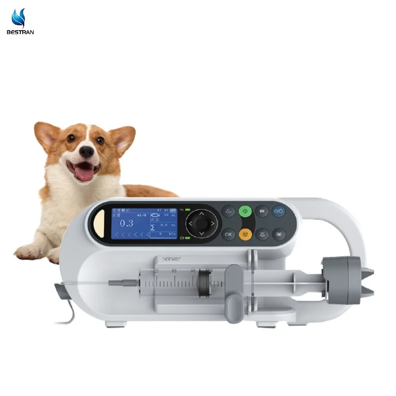 BT-SP01V Hospital Portable Vet Syringe Infusion Pump Veterinary Syringe Pump for Animals Pets Dogs Cats Iv Pump