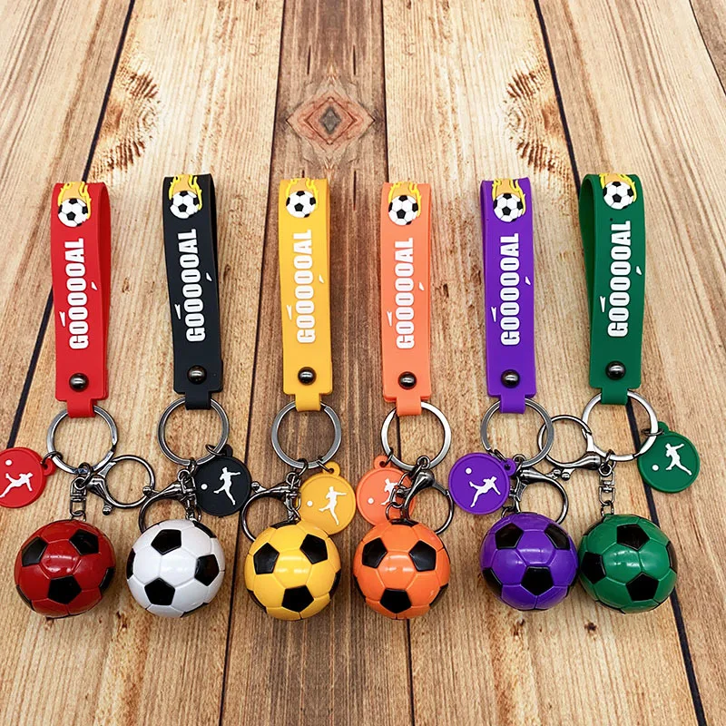 Football Game Souvenirs Football Keychain To Play Football Boy Keychain Man Keychain for Football Lovers Gift Keyring