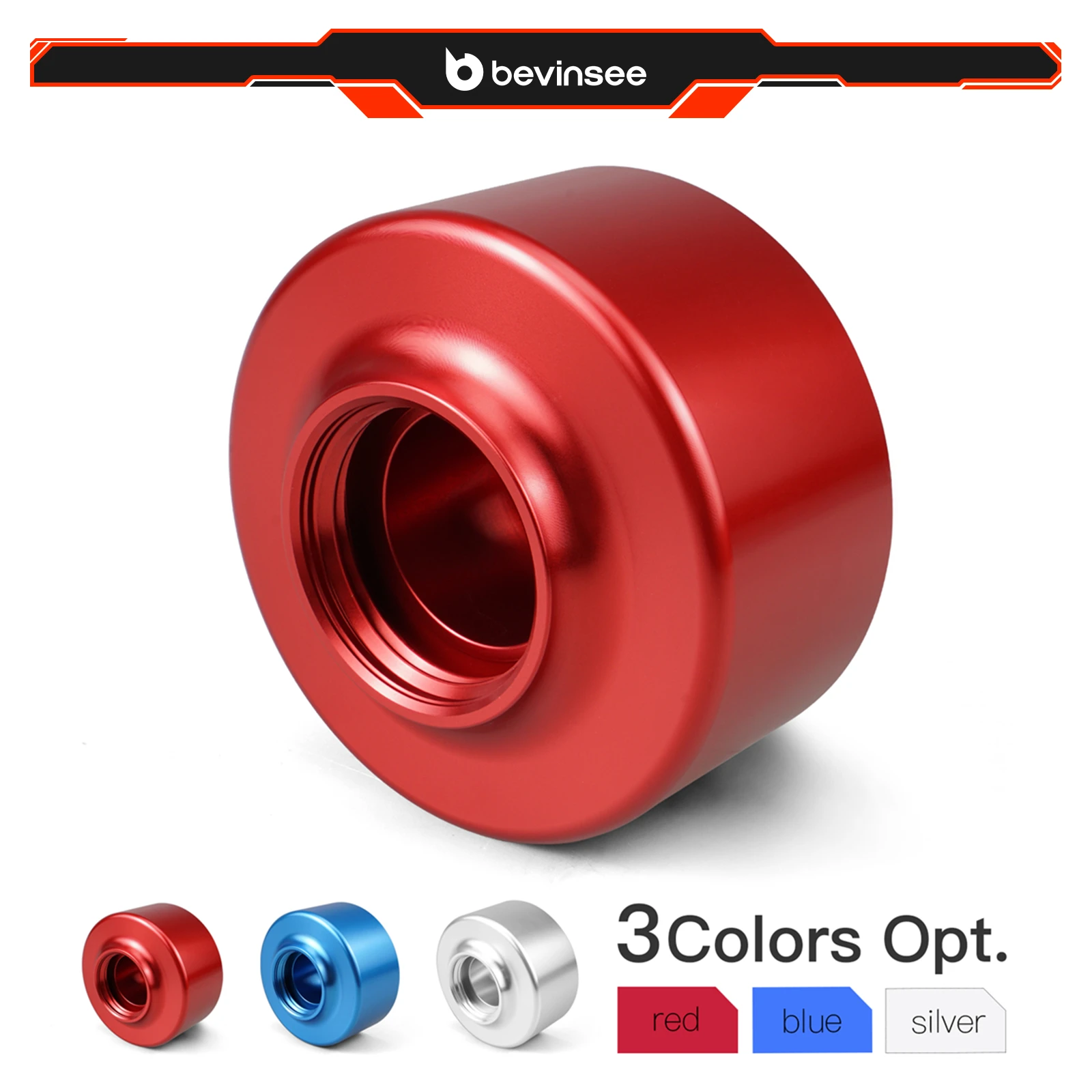 

BEVINSEE Power Steering Reservoir Cover for BMW E90 E92 E46 E39 E36 E60 E87 E34 X1 E84 X3 E83 X5 E53 Z3 Z4, for MINI R50 R52 R53