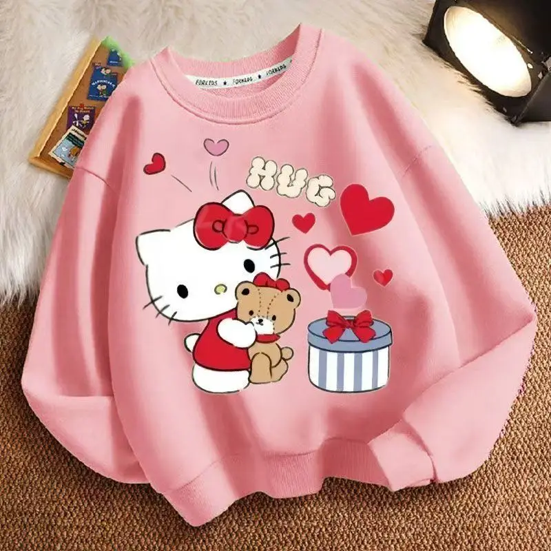 

Autumn Children Boy Clothes Cartoon Printed Sweatshirts Pullover Fashion Kid Girls Long Sleeves T-shirts Children's Tops