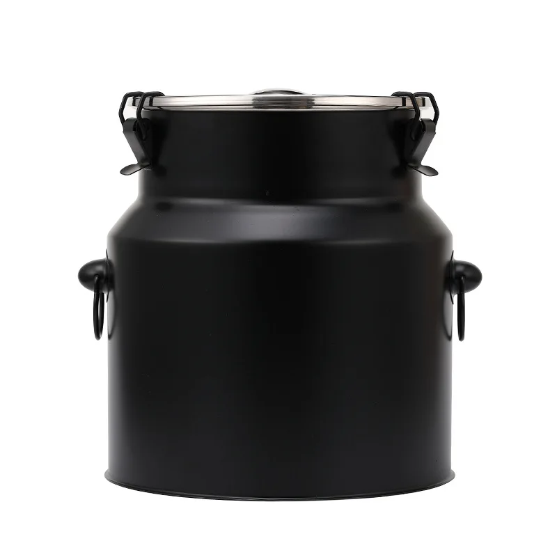 High-grade stainless steel tank, empty can, tea can, large one and a half catties packaging box.