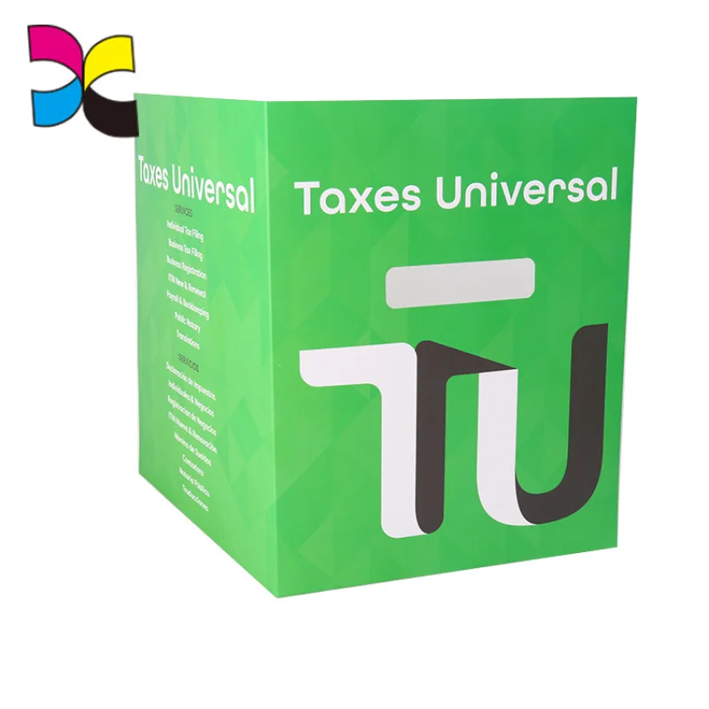 custom.China Factory Printing A4 A5 Paper Presentation File Folders Custom File and Business Folders With Pock