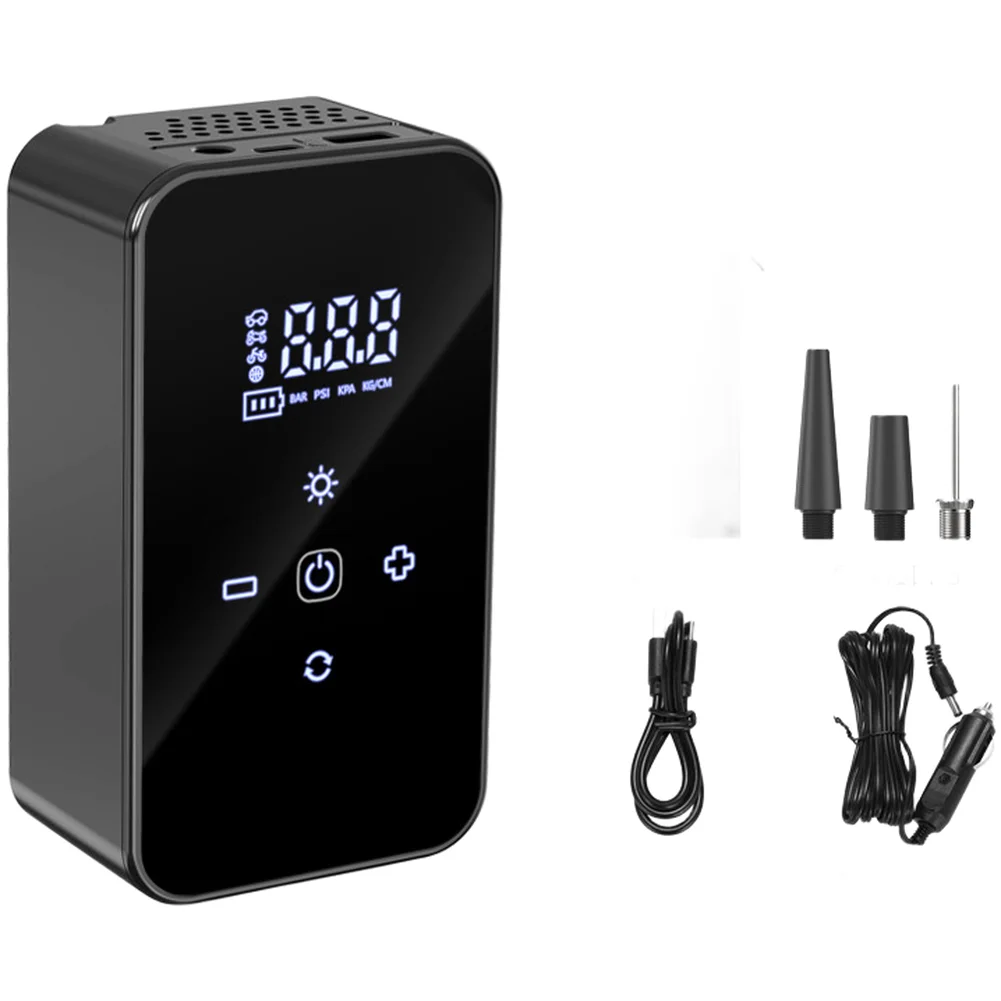 

Wireless Portable Rechargeable Tire Inflator Pump Digital Display USB Powered Suitable for Car Motorcycle Bike Ball
