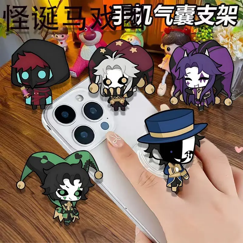 5pcs The Freak Circus Pierrot  Harlequin Jester Mobile Phone  Airbag stent  Bracket Telescopic Folding Desktop Bracket