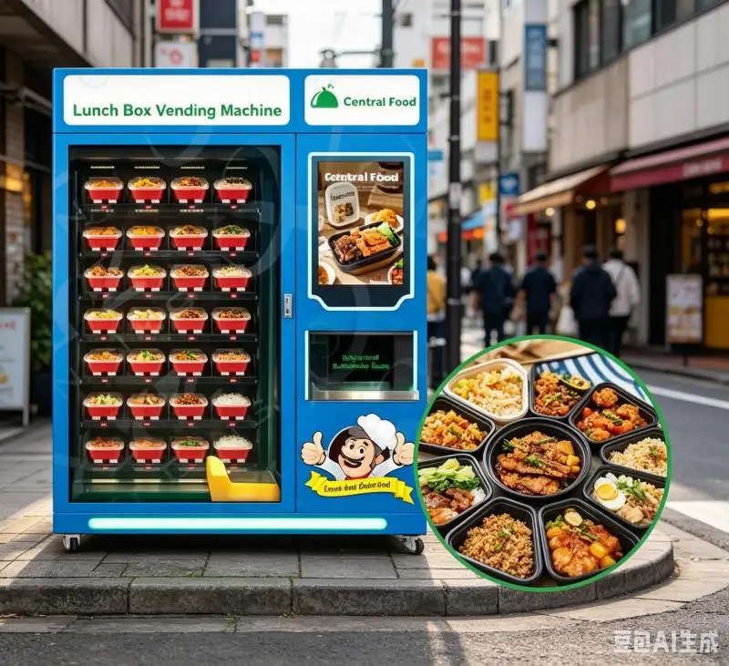 Intelligent Lunch Box Vending Machine Customized Smart Food Locker Automatic Meal Pickup System Commercial Equipment Wholesale