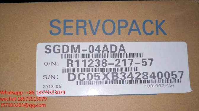 For YASKAWA SGDM-04ADA Servo Driver R11238-217-57 1 PIECE