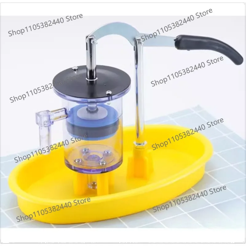 Children's hand pressure well, pumping machine model,  science discovery room exploration experiment teaching equipment