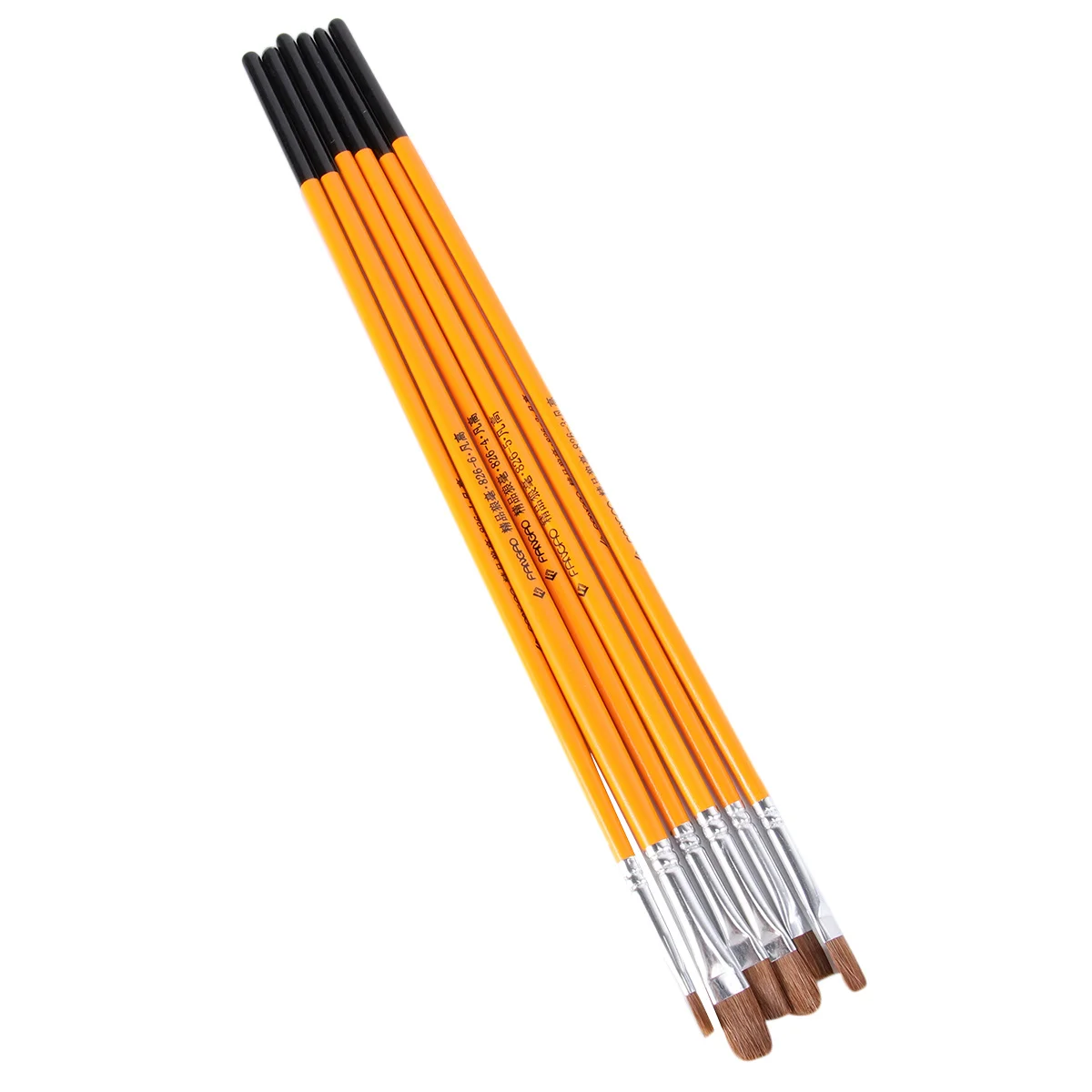 

6pcs Painting Set Watercolor Brushes Kids Artists, Wood Handle Brush Sizes For Church Events, Drawing Set