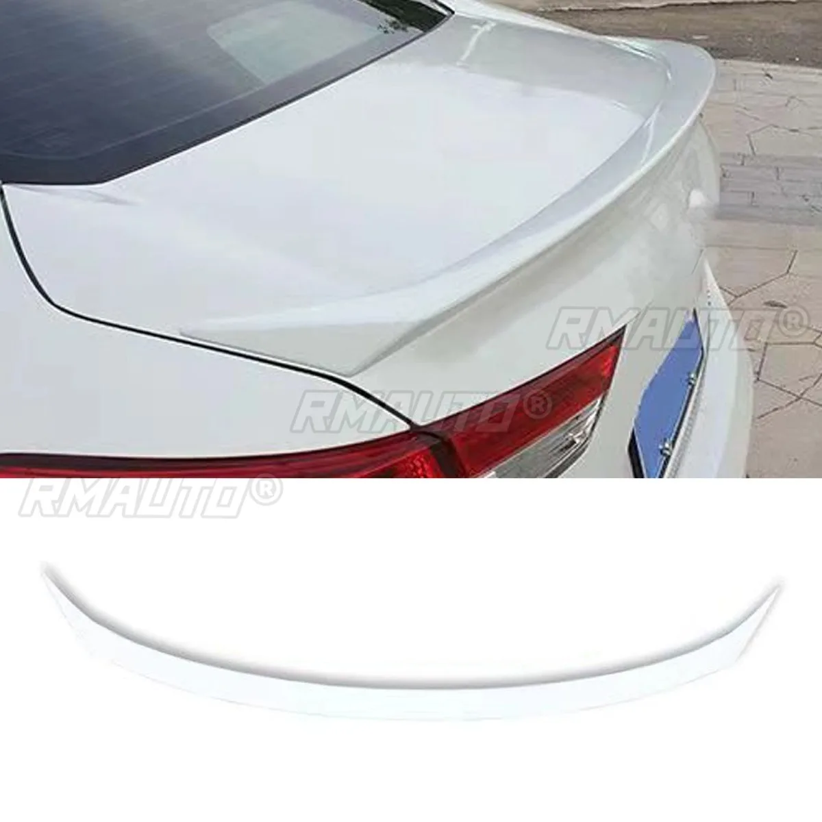 For Honda INSPIRE 2019-2022 Car Rear Trunk Spoiler Wing Modification Part Rear Trunk Spoiler Wing Car Accessories Exterior Part