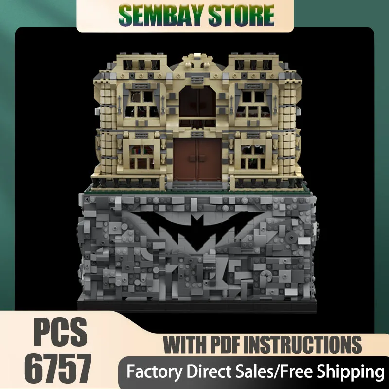 

Famous Movie Series Moc Building Bricks Modular Tower Estate Model Technology Blocks Christmas DIY Toy Construction Gifts