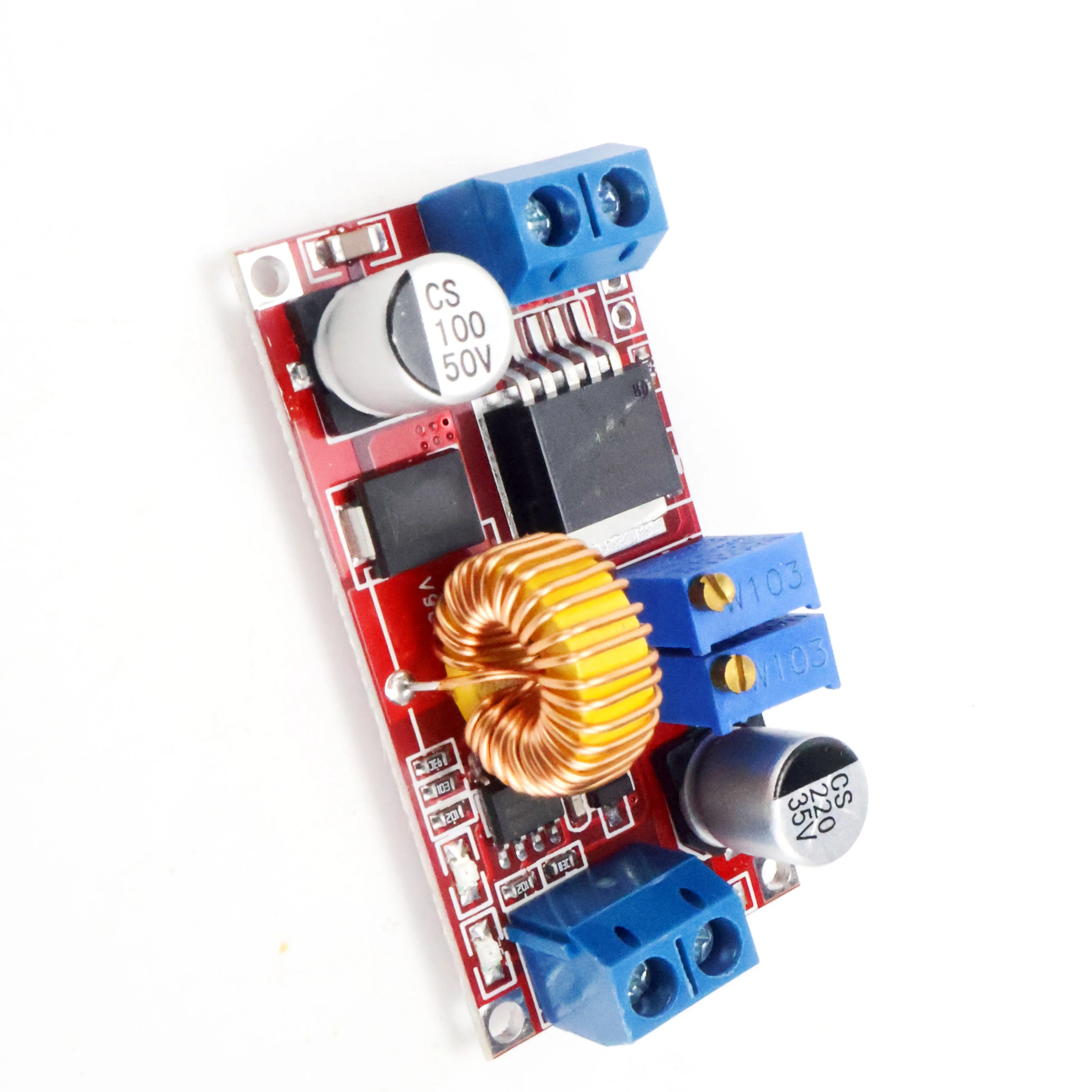 1-10pcs XL4015 DC-DC Adjustable Buck Converter 5A 4-38V to 1.25-36V CC CV Step Down Voltage Regulator Module