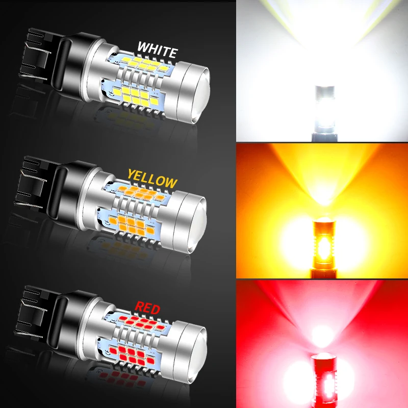 2×7443 LED Brake Light T20 7440 Lamps for Toyota Sienna/Avensis Verso/Aygo/Camry/Avalon/C-HR/Corolla/FJ Cruiser/IQ/Land Cruiser