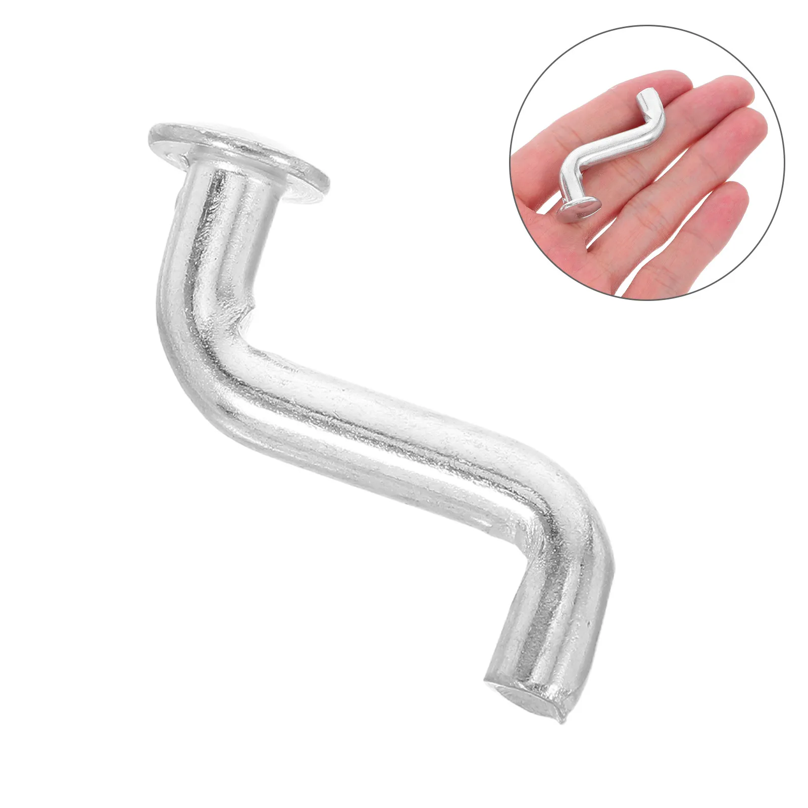 

50 шт. Сверхпрочные S-образные металлические фиксаторы для полок, высокопрочные, для надежной фиксации, аксессуары для паллетных стеллажей