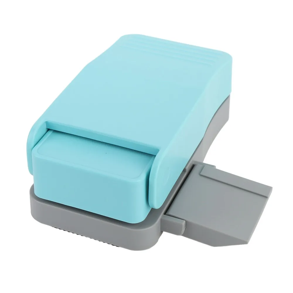 

Clean Cut Puzzle Punch Labor Saving Level Handle Blue Puzzle Making Machine ABS Iron Easy to Use Puzzle Cutter