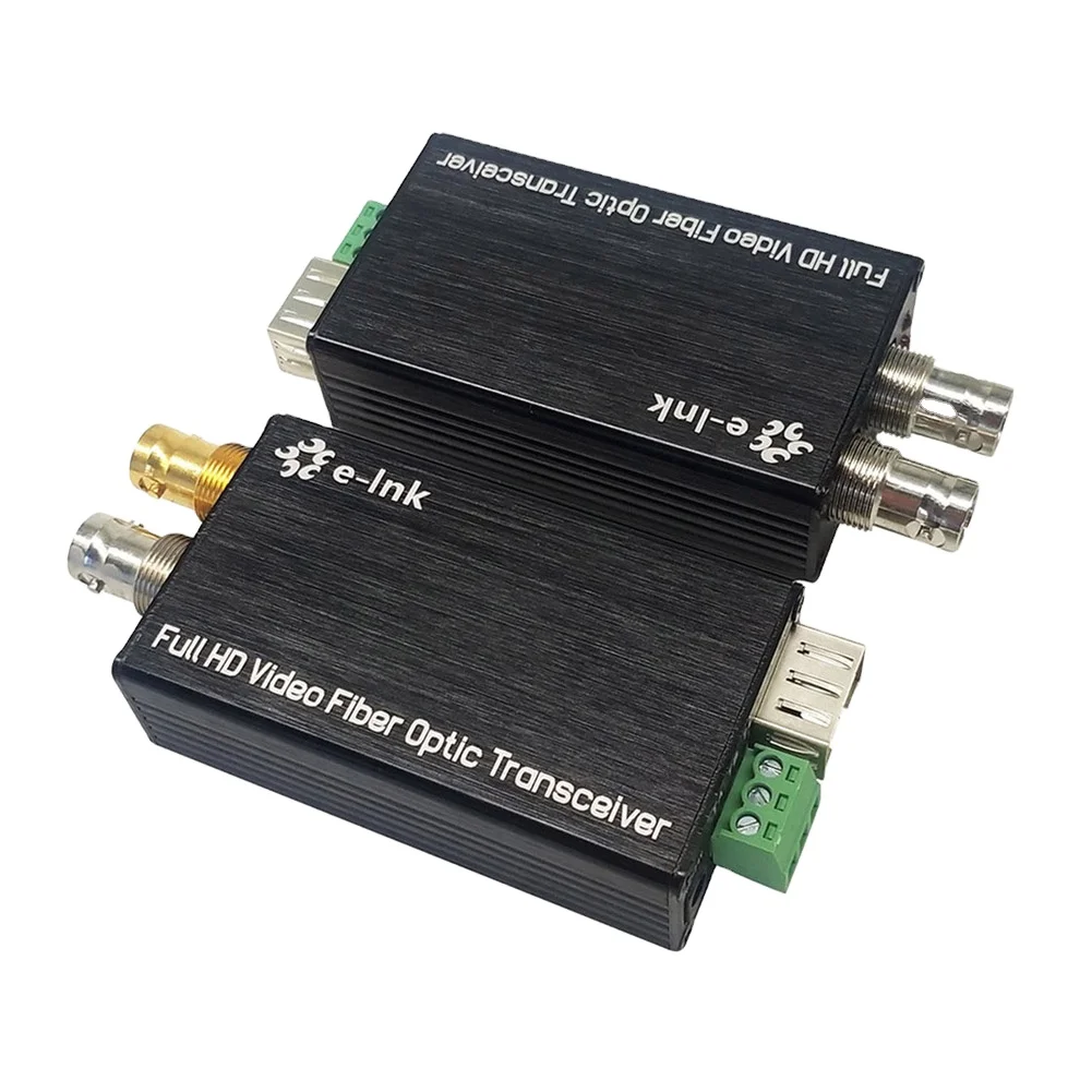3G SDI Video Fiber Optical Extender with Tally 20KM Mini Type 3G SDI Fiber Converter Including Transmitter Receiver