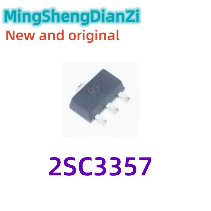 10PCS SMD 2SC3357 high-frequenz rohr 3357 RF SOT-89 Transistor neue original