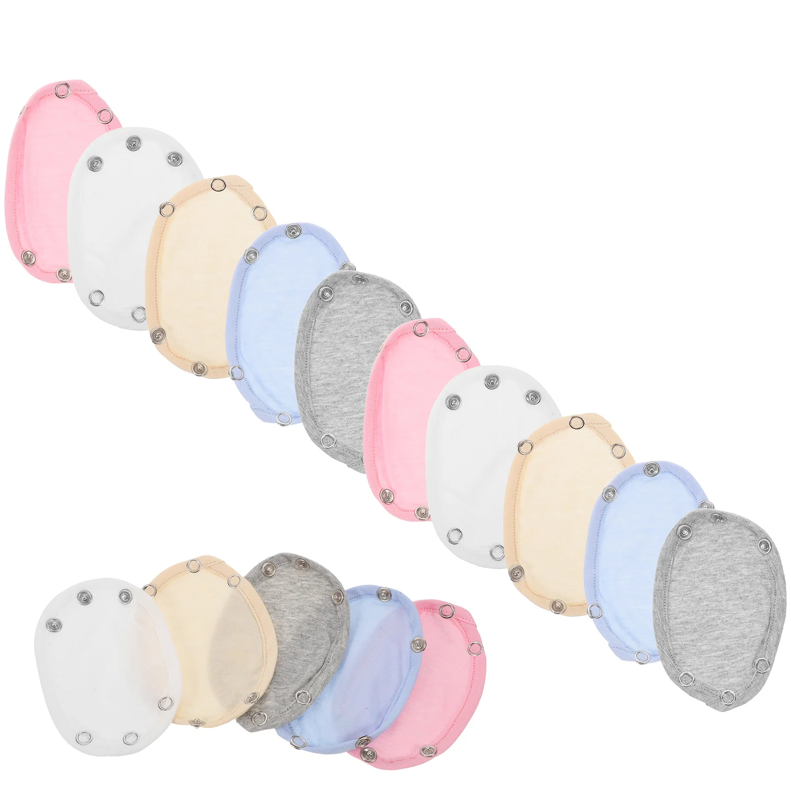 15 قطعة من وسادات تمديد حللا القطن الموسعة لبدلة الزحف وإطالة الملحقات #4