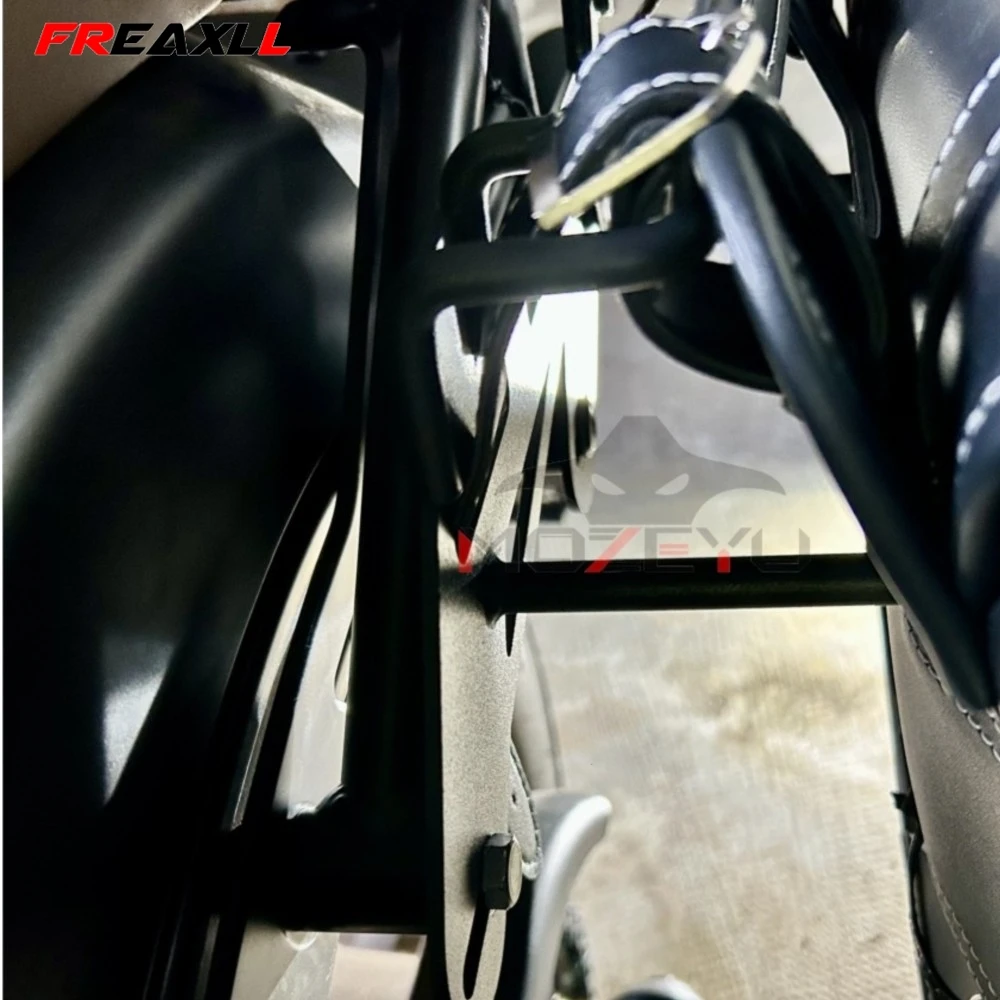 Motorcycle Left Side Luggage Rack bracket Right Side Rails bracket for Kawasaki W400 W650 W800 VN250 XL883L XL1200NS Saddlebag