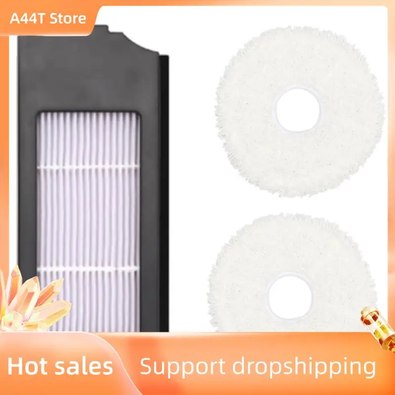 

A44T Hepa Filter Rag Replacement Parts Robot Vacuum Cleaner Sweeper Accessories For Ecovacs X1