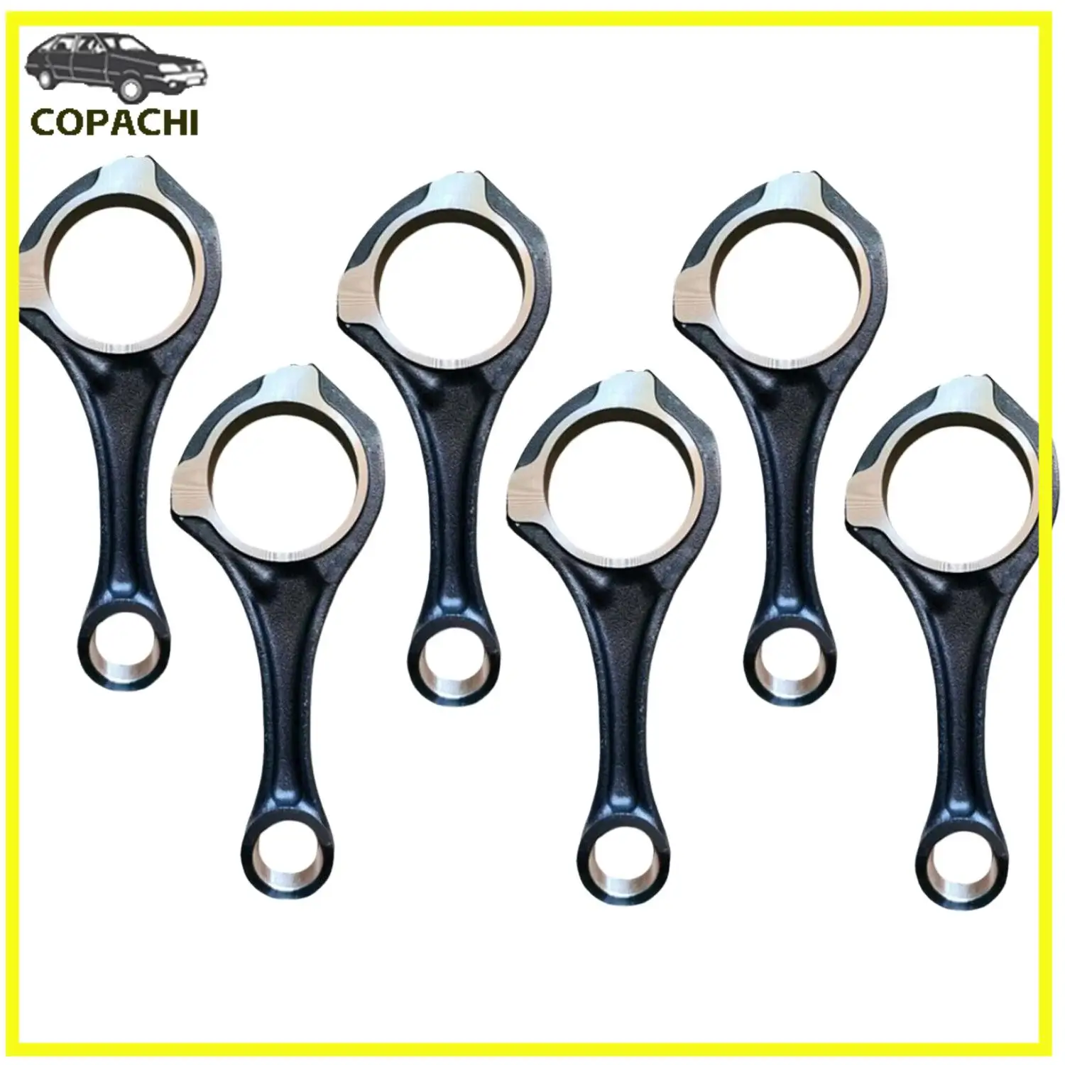 6Pcs Connecting Rods 6420303420 For MERCEDES BENZ C E M S CLASS GL GLE 3.0 Diesel Engine OM642 Car Accessories Part