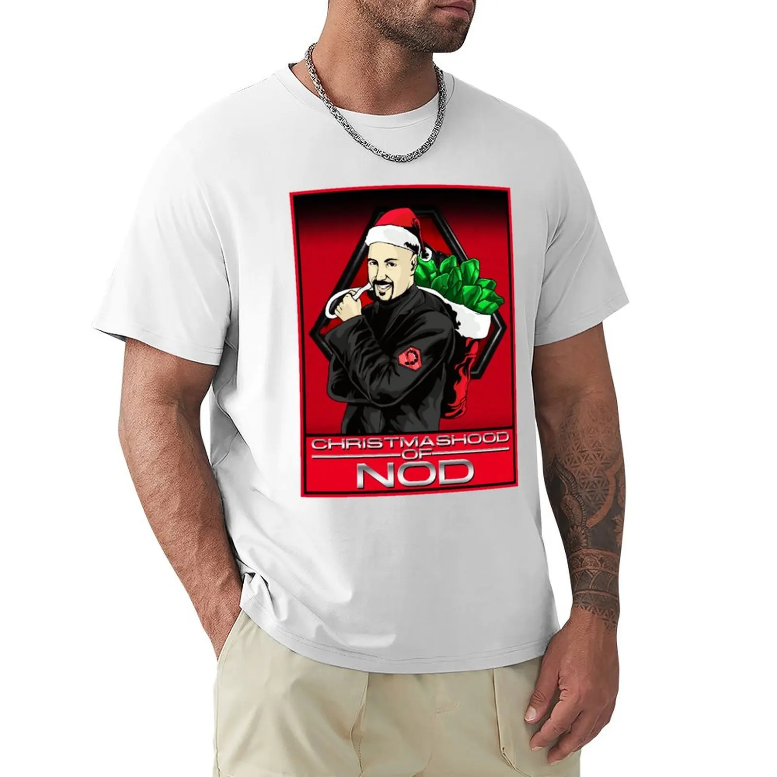 Футболка мужская оверсайз с принтом команды и побеждения братства Нодов Кейн Рождество Тиберия дизайн новая версия графика