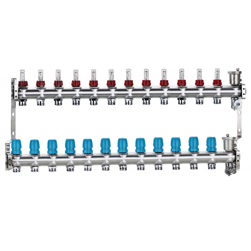 underfloor heating manifolds 12 port