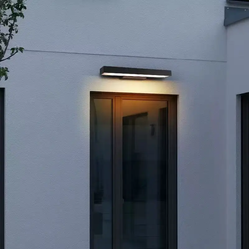 Outdoor wall light IP65 waterproof stainless steel and natural marble material door headlight excessive wall light corridor ligh