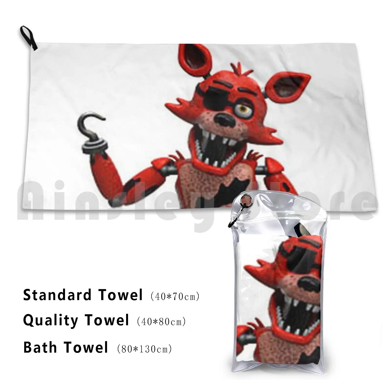 Toalla Five Nights At-Foxy 378 Five Nights At Fnaf Freddie Chica