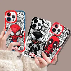 Marvel SpiderMan Venom Deadpool Cover For infinix Note 30 30I 12 12G96 11 10 VIP SMART 7 6 5 4 TECNO POVA 5 4 3 2 PRO PLSU Case