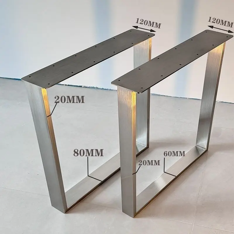 

Ножки стола из нержавеющей стали 304, большой кронштейн для тарелки из цельного дерева, можно настроить, ножки стола, бар, кронштейн для спортзала