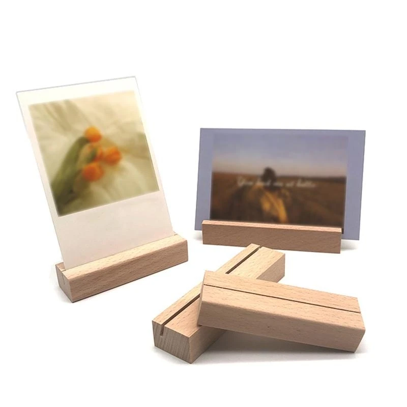 Y5LB Rectangle Sign Place Card Holder for Wedding Centerpieces Tabletop Decor