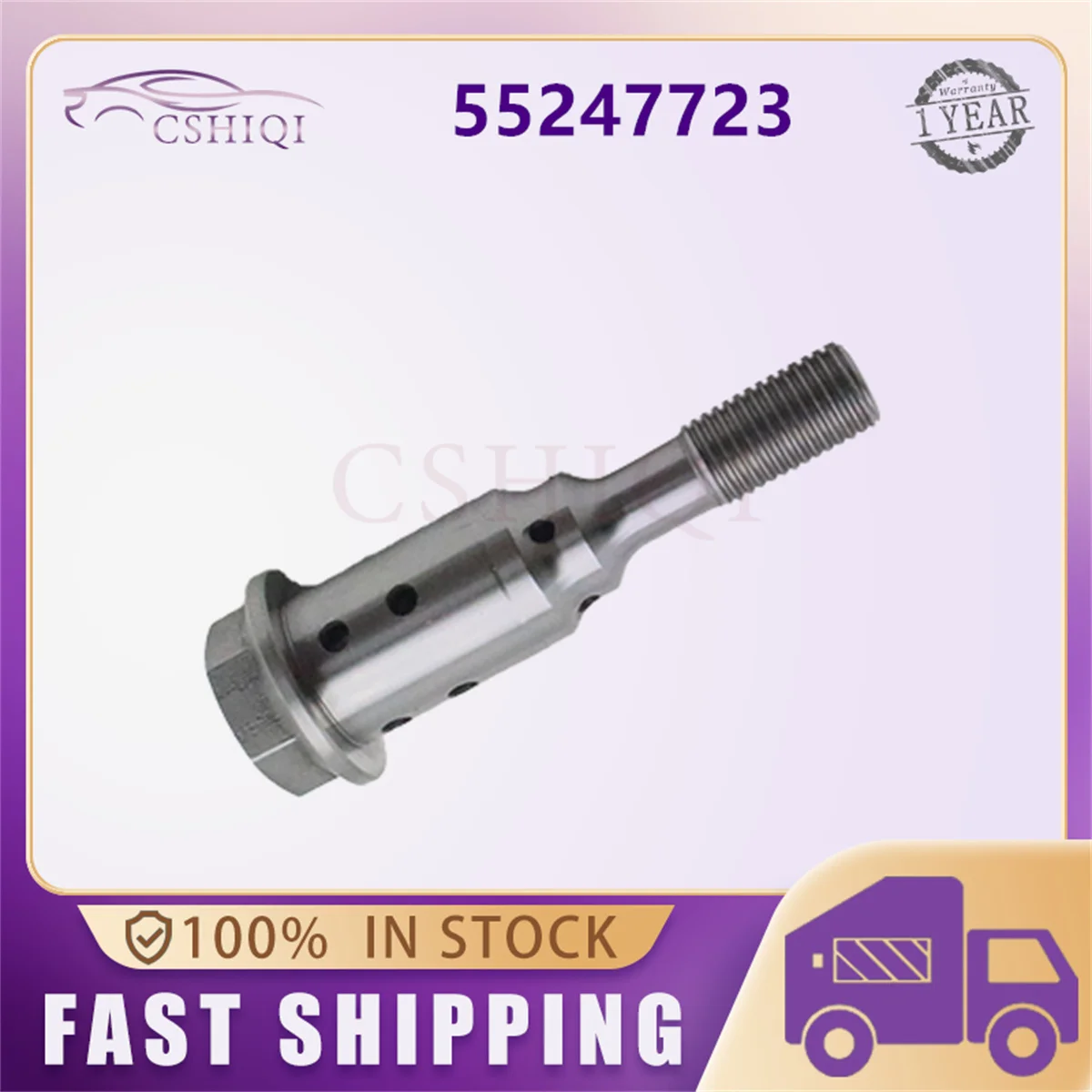 Válvula de tornillo central de componente de motor 55247723 para Fiat Toro 1,8 2016 Jeep JEEP Ram 1000 1.8L 16V accesorios de coche al por mayor