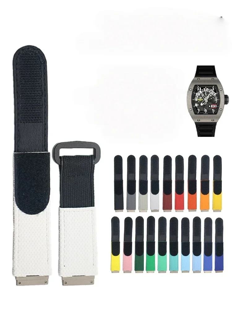 Customized Richard RM010 RM029 special Velcro rubber watch strap