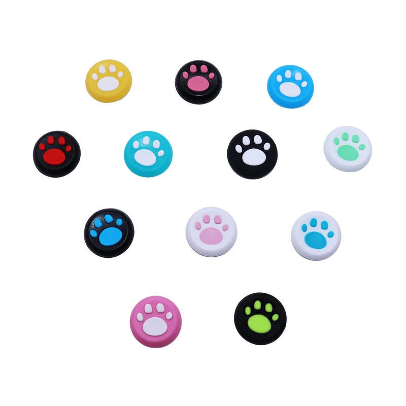 Mejora tus juegos con 4 agarres de pulgar Cat Paw para PS3/PS4/PS5/Xbox, tapas de Joystick de alta calidad para una comodidad y Control superiores.