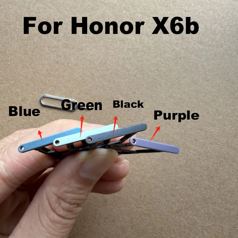 For Huawei Honor X6b SIM Card Tray Holder Slot Micro SD Adapter Repair Parts image 2