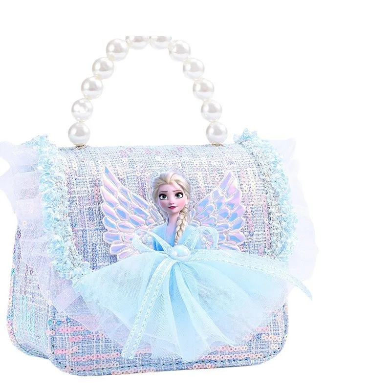 

Disney Frozen Elsa Princess Crossbody Bag Adjustable Shoulder Strap Handbag for Little Girls Birthday Gift