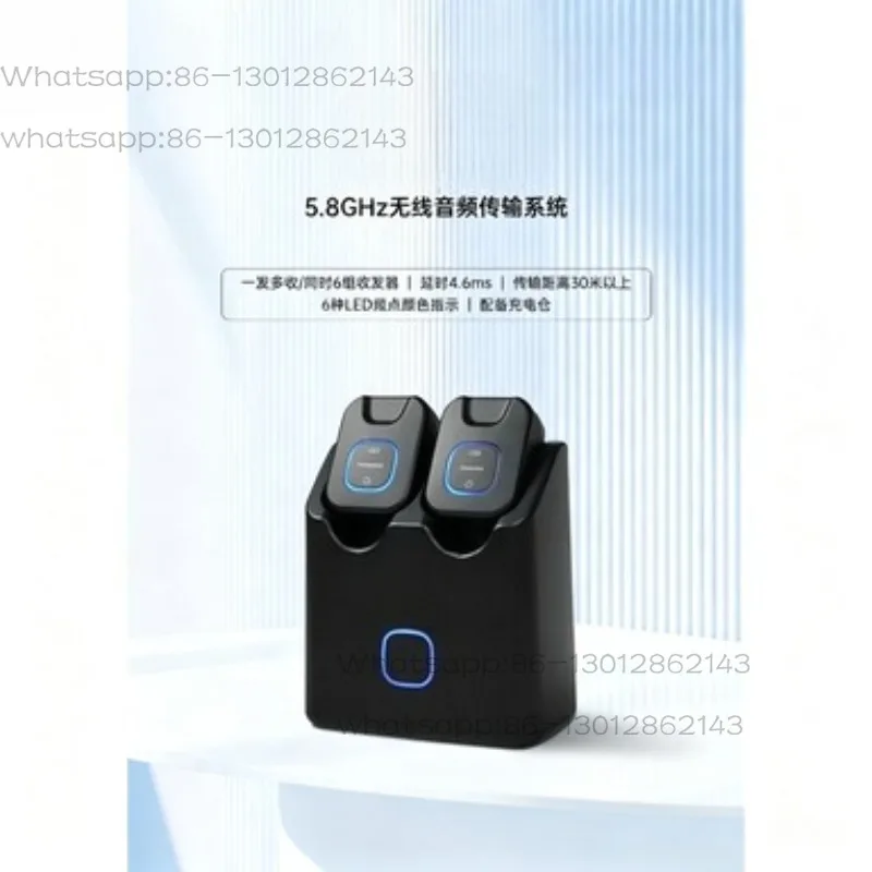 Electric guitar wireless transceiver 5.8G audio transmission system pickup receiver transmitting electric blow instrument