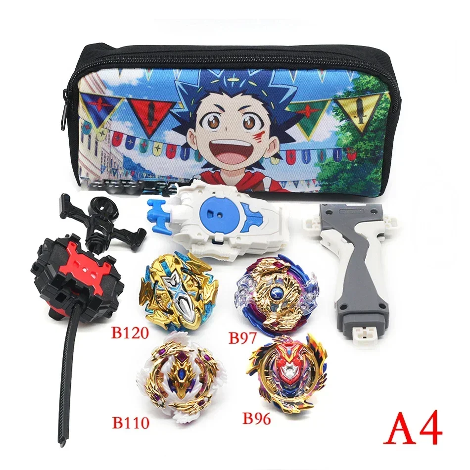 New Beyblade Burst Toys Alloy Battle Top Metal Fusion Set Gyro Storage Box Sale Blade Tops Launchers Achilles Beyblade Takara