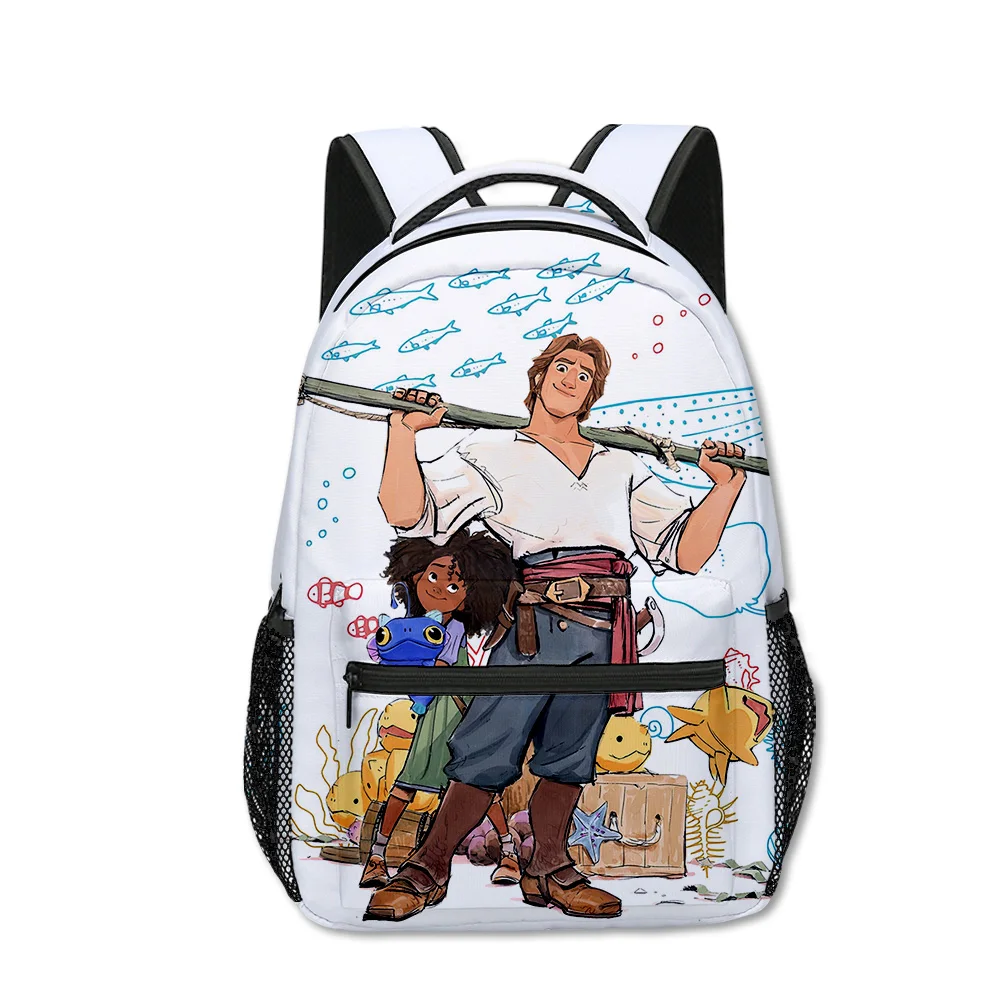 Classic Popular the sea beast student Bookbag Notebook Backpacks 3D Print Oxford Waterproof Boys/Girls Travel Backpacks