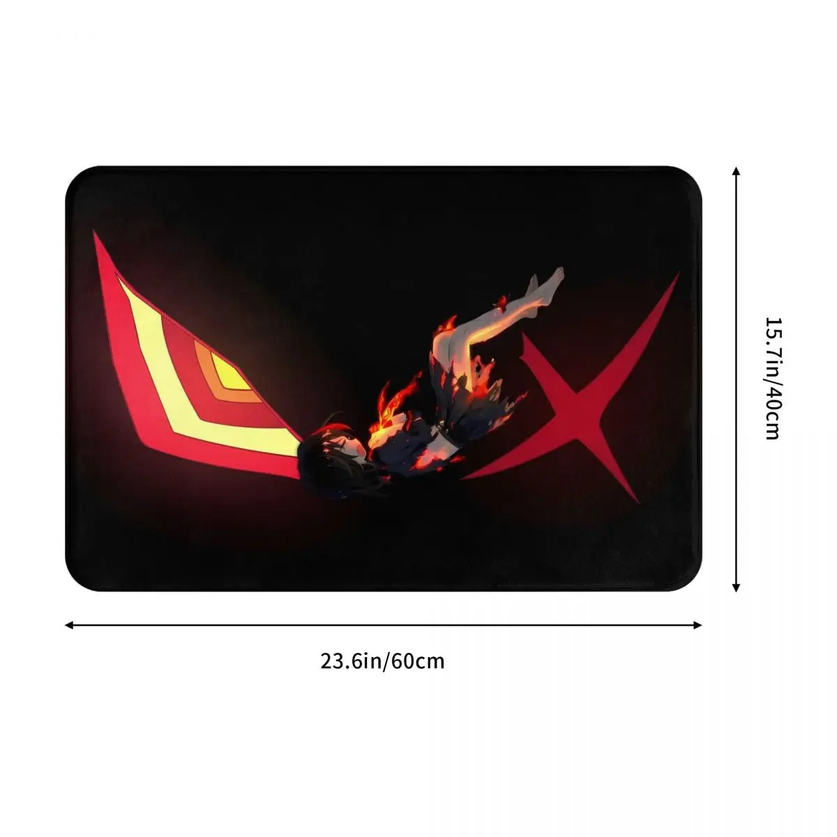 Kill la Kill Anime Non-slip Doormat Senketsu Ryuko Bath Kitchen Mat Welcome Carpet Indoor Modern Decor