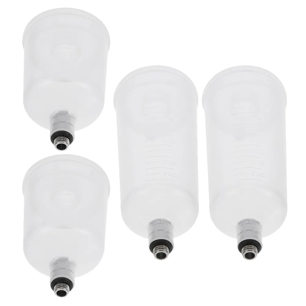 

Набор из 4 сменных колбочек для аэрографа с высокоточными насадками для рисования, иллюстраций, скетчинга, граффити и очистки