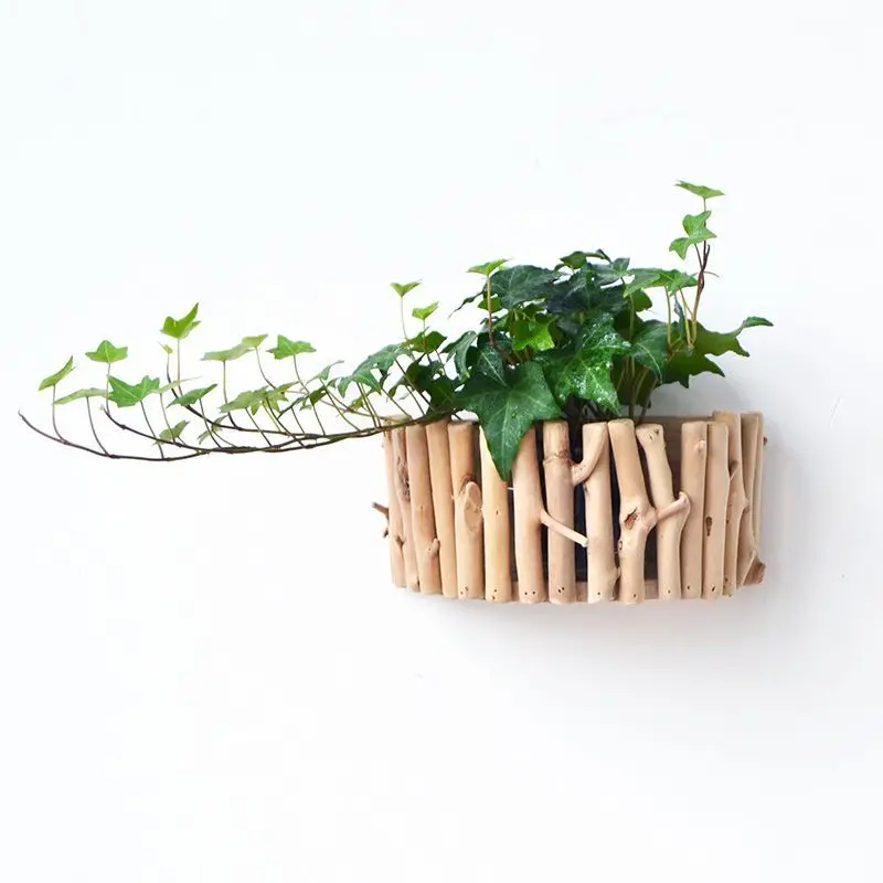 

Macrame Plant Hangers Wall Hanging Basket basket simulation rattan Boho Hanging Planter for Indoor Outdoor Home Decor Garden