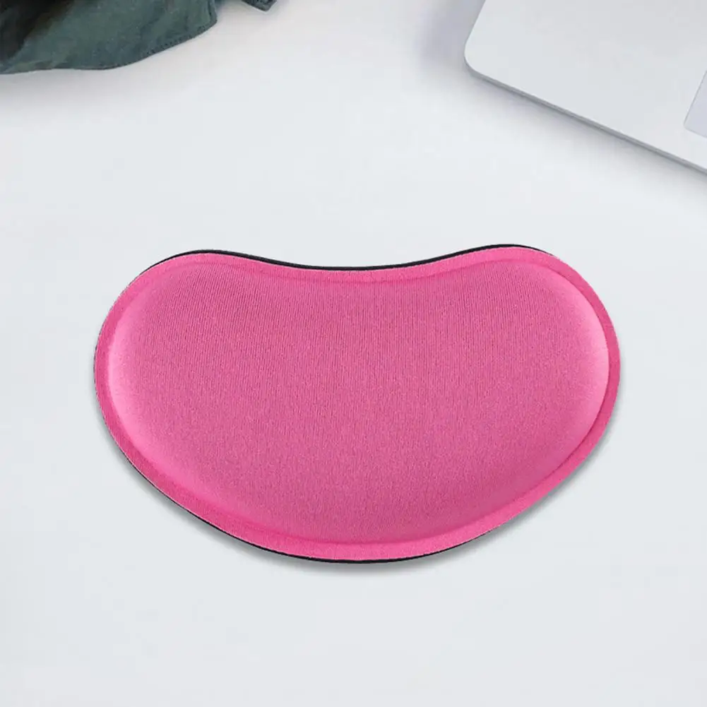 Mouse Wrist Support Ergonomic Love Heart Mouse Wrist for Pain Relief Non-slip Computer Mouse Keyboard Wrist for Comfortable